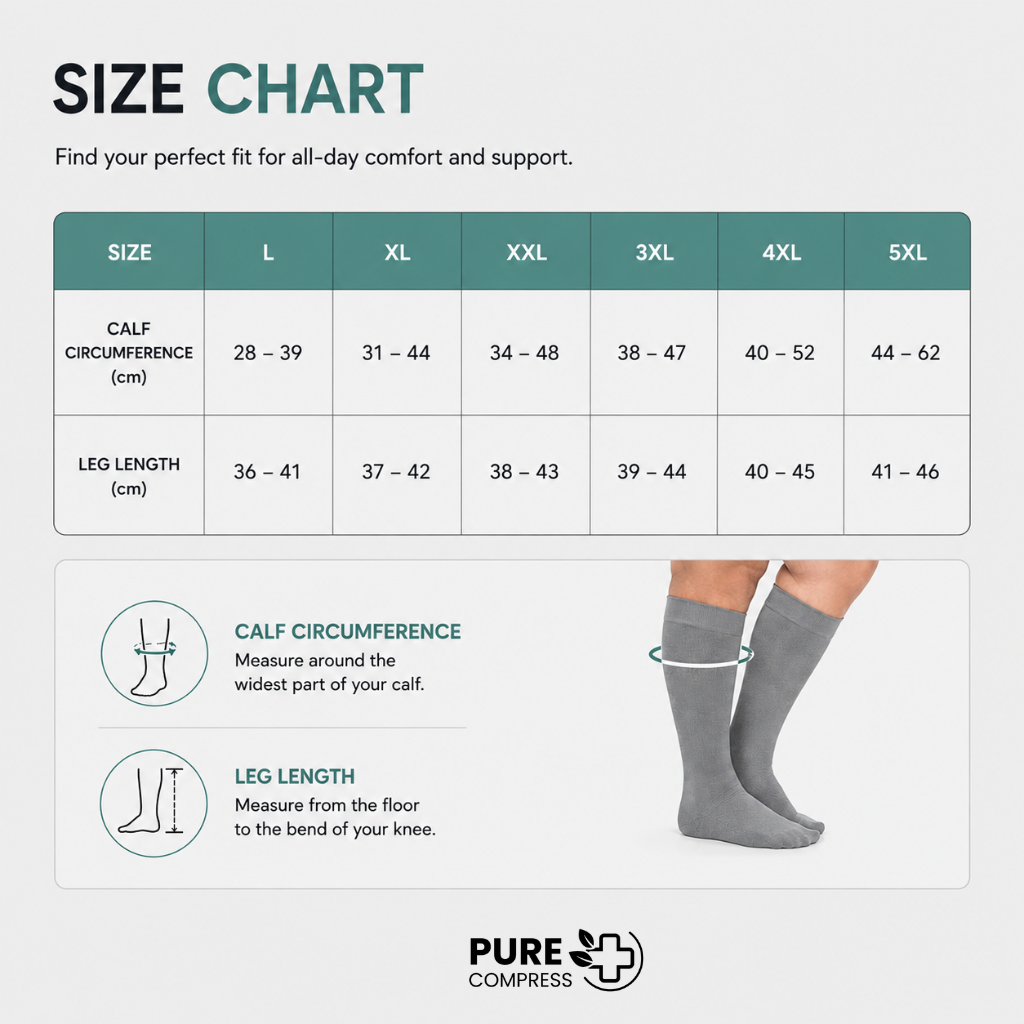 PureCompress™ Bamboo Compression Socks